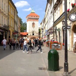 calle florianska en cracovia